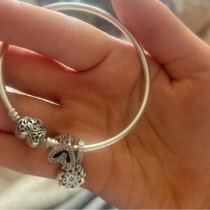 Pandora with 2 charms